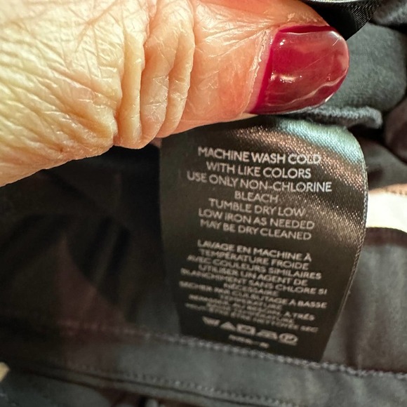 Anthropologie Women’s Black Stretchy Wide Leg Baggy Pull On Pants - Picture 5 of 10